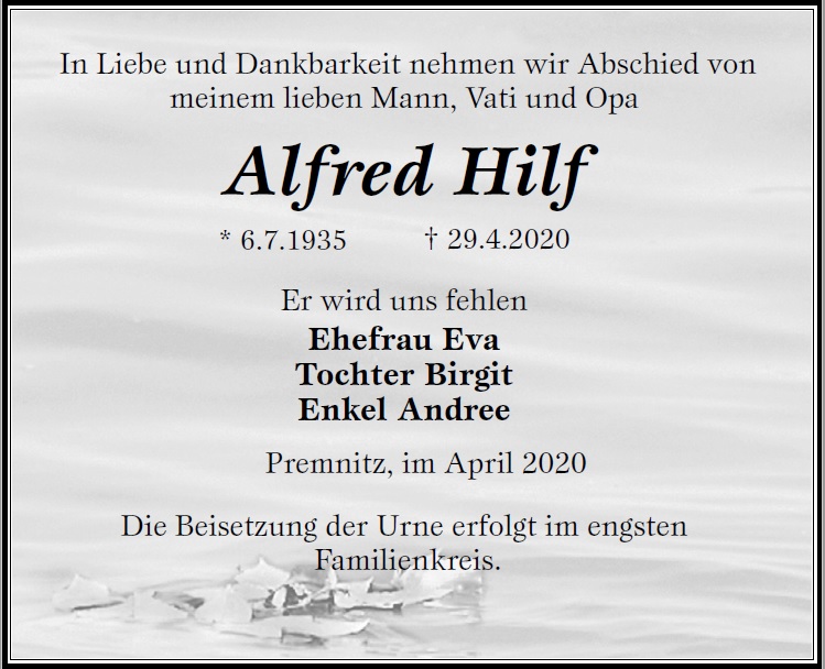 Alfred Hilf