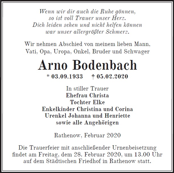 Arno Bodenbach