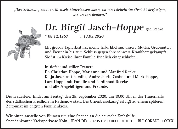 Dr. Birgit Jasch-Hoppe