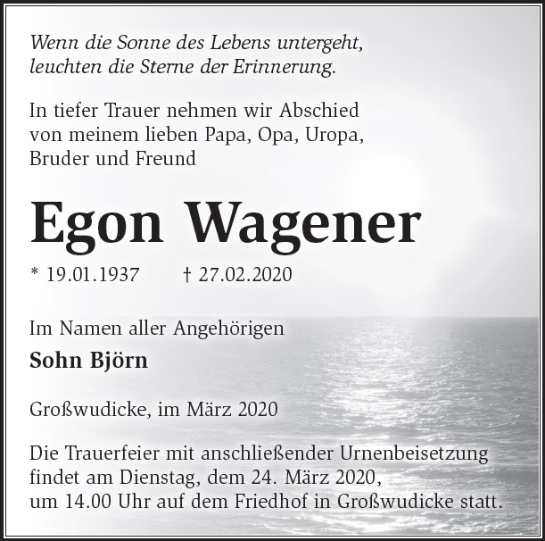 Egon Wagener