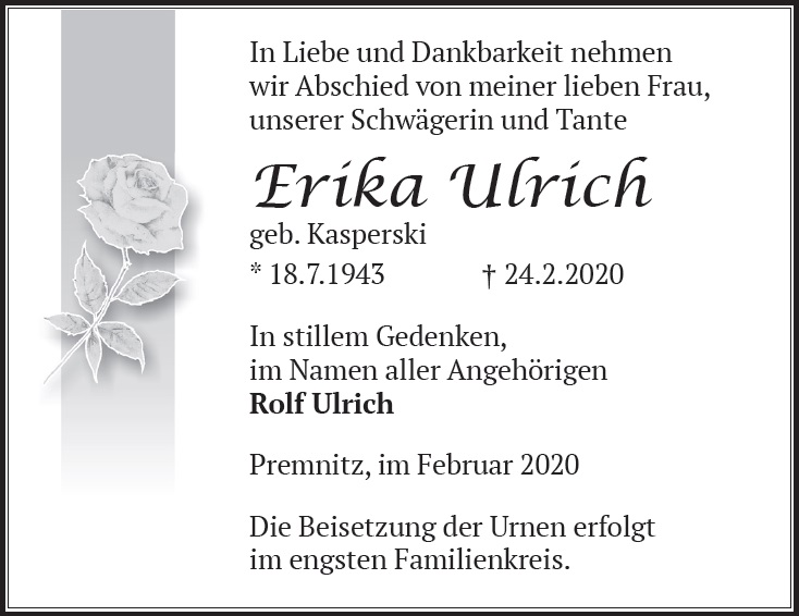 Erika Ulrich