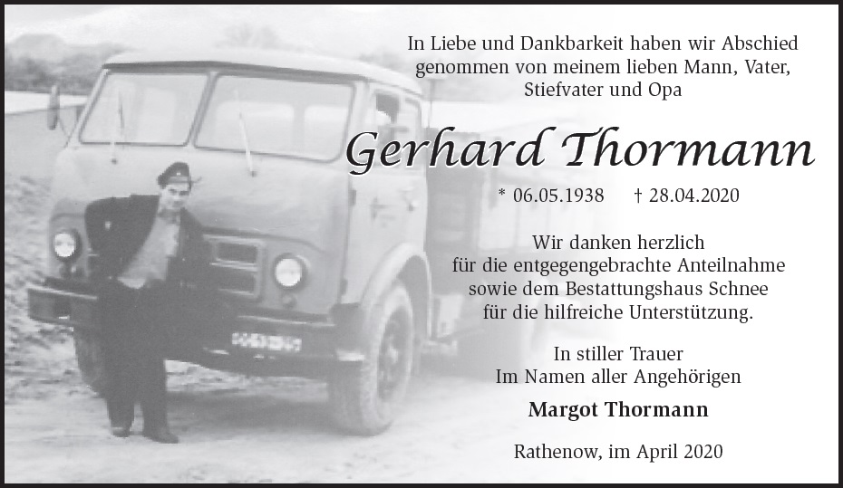 Gerhard Thormann