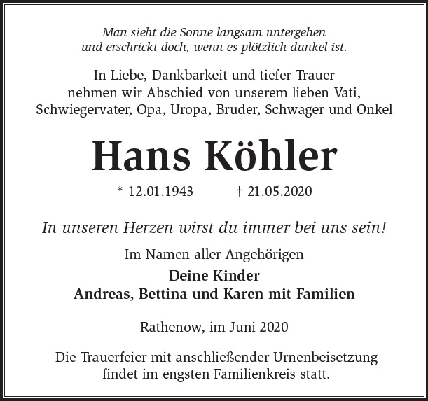 Hans Köhler