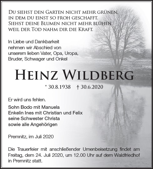 Heinz Wildberg