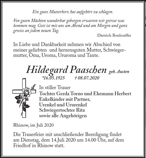 Hildegard Paaschen