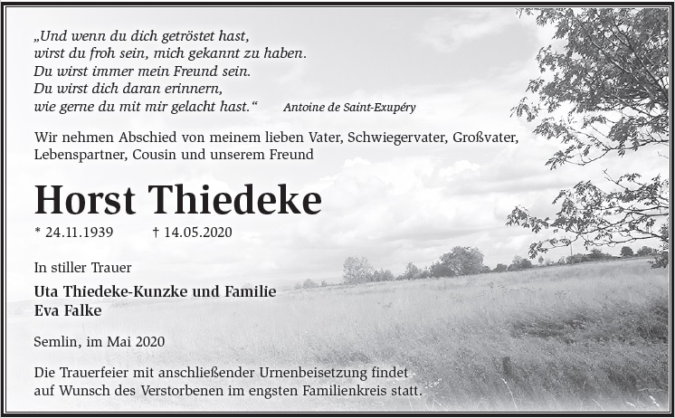 Horst Thiedeke