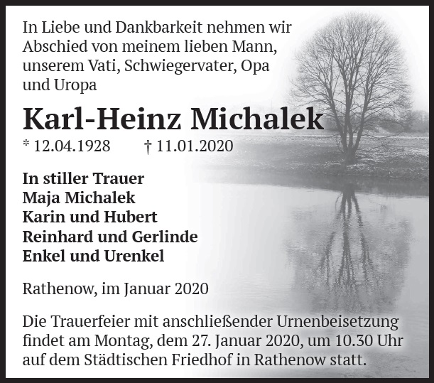 Karl-Heinz Michalek