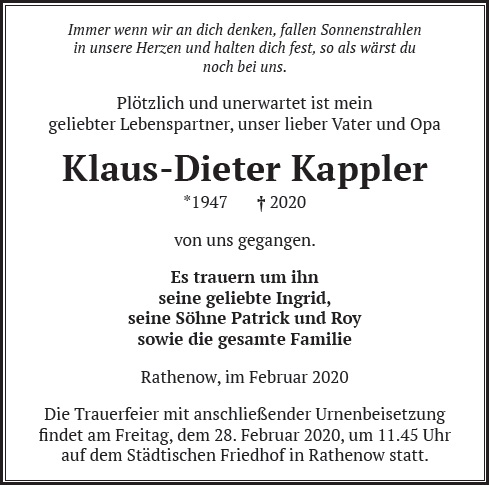 Klaus-Dieter Kappler