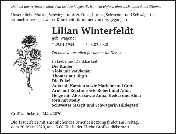 Lilian Winterfeldt