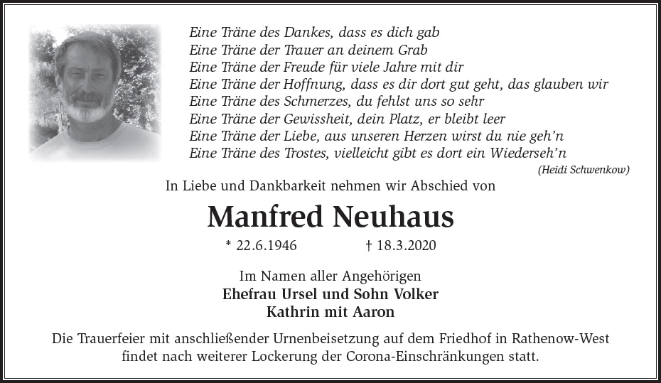 Manfred Neuhaus