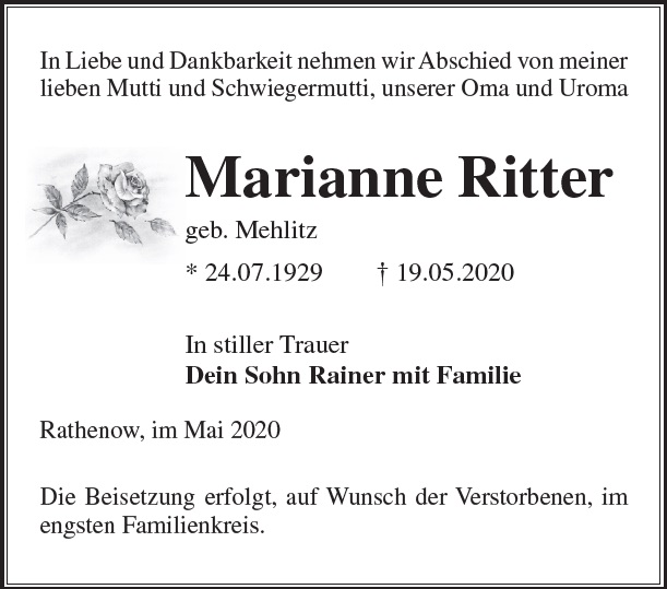 Marianne Ritter