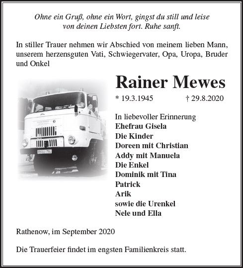 Rainer Mewes