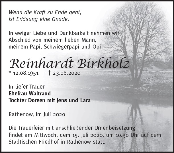 Reinhardt Birkholz