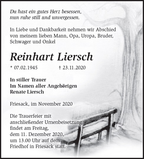 Reinhart Liersch