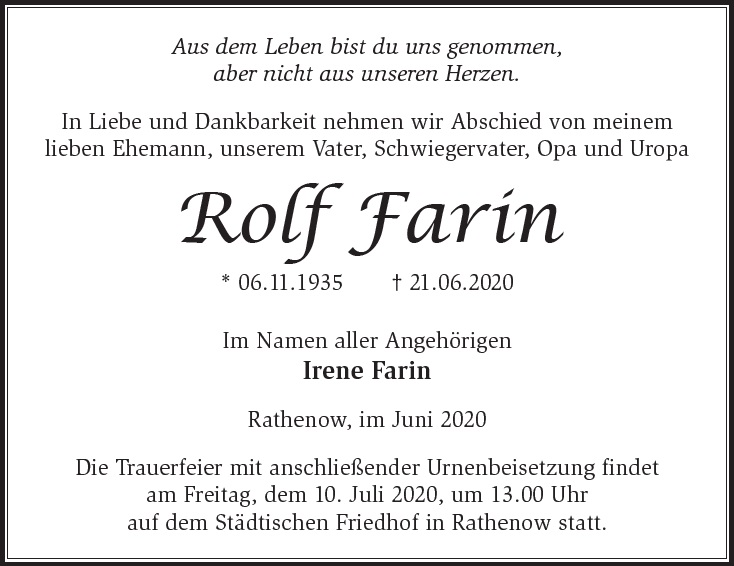 Rolf Farin