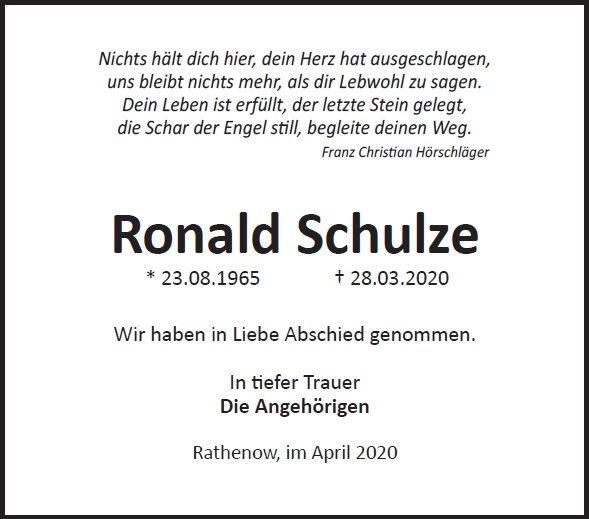 Ronald Schulze