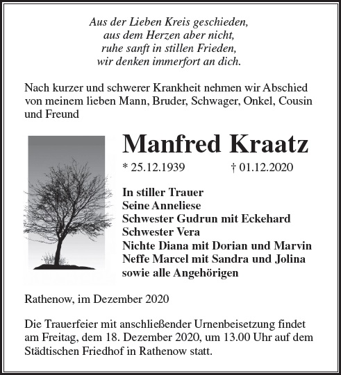 Manfred Kraatz