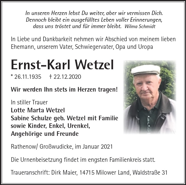Ernst-Karl Wetzel