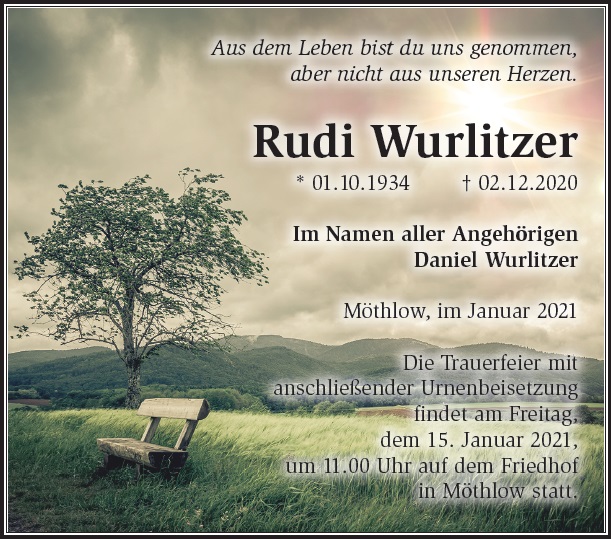 Rudi Wurlitzer