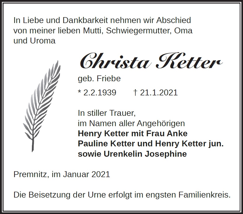 Christa Ketter