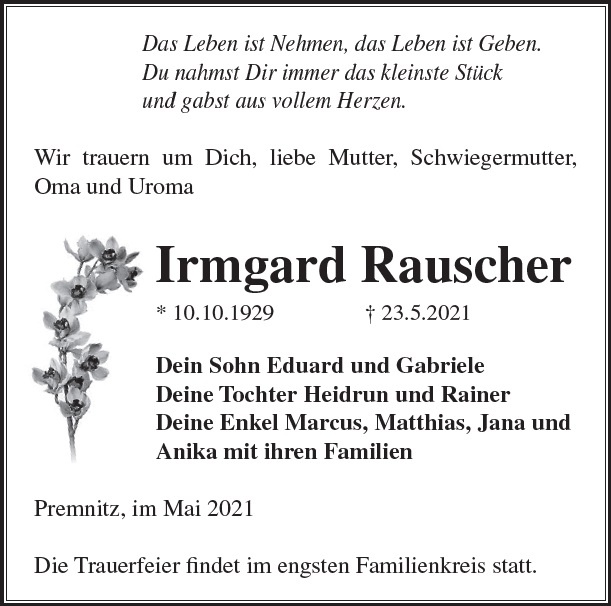 Irmgard Rauscher