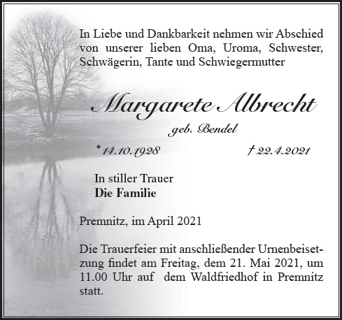 Margarete Albrecht