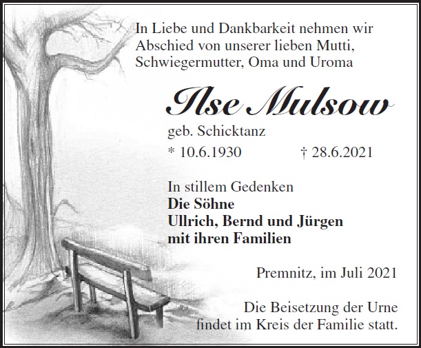Ilse Mulsow