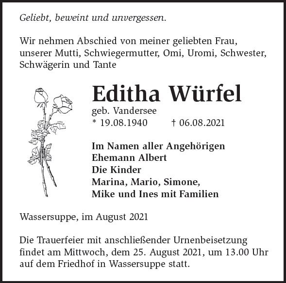Editha Würfel