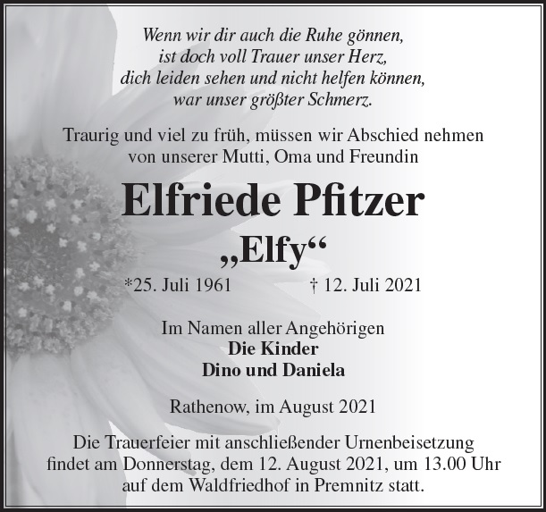 Elfriede Pfitzer