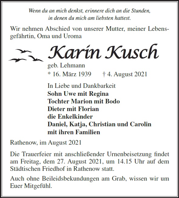 Karin Kusch