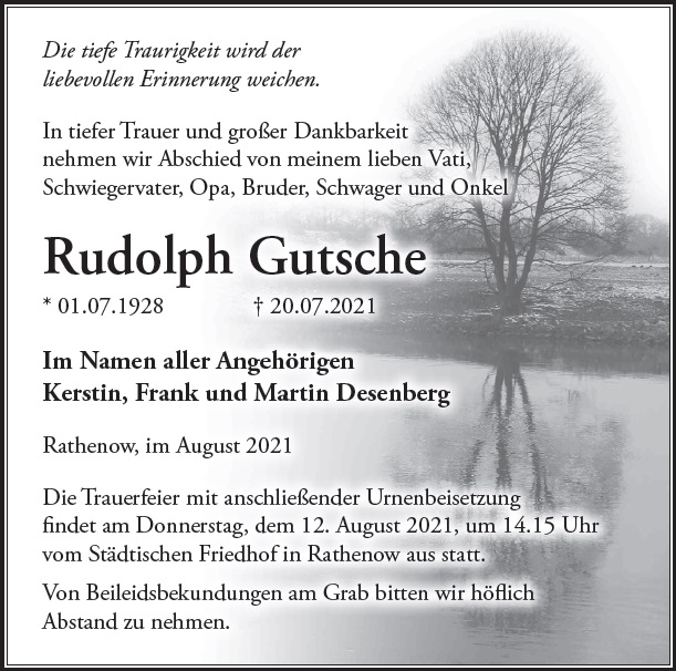 Rudolph Gutsche