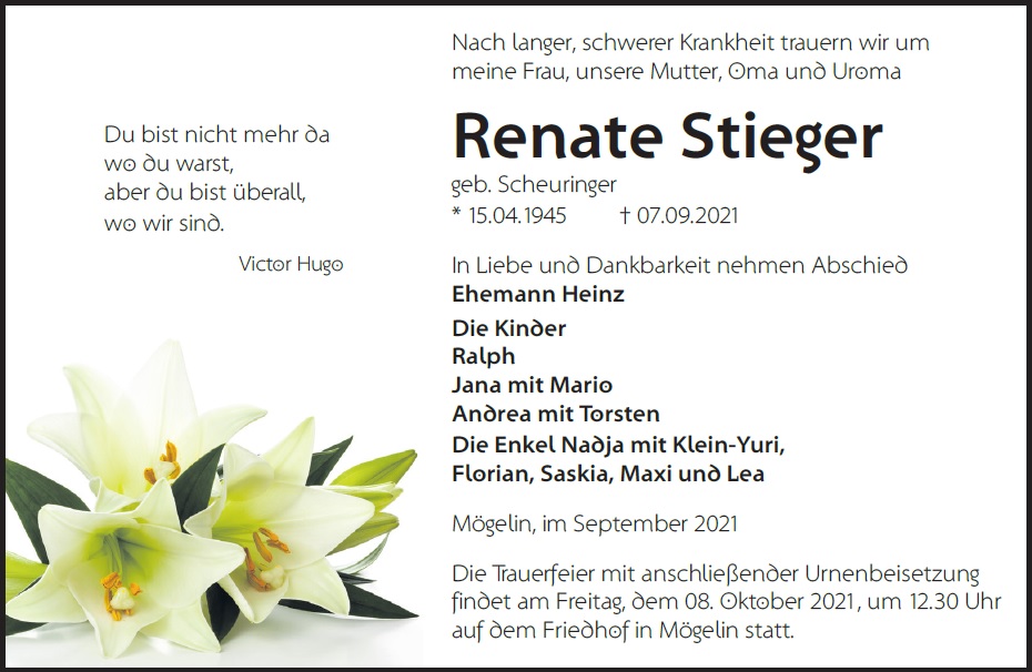 Renate Stieger