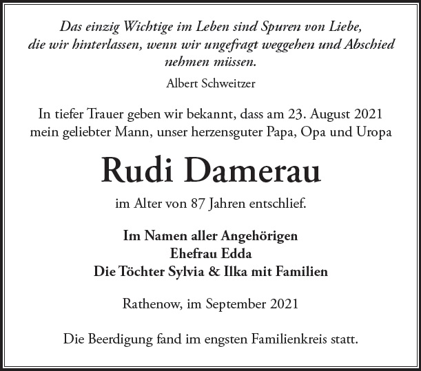 Rudi Damerau