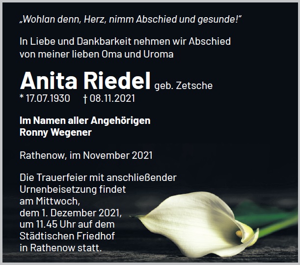 Anita Riedel