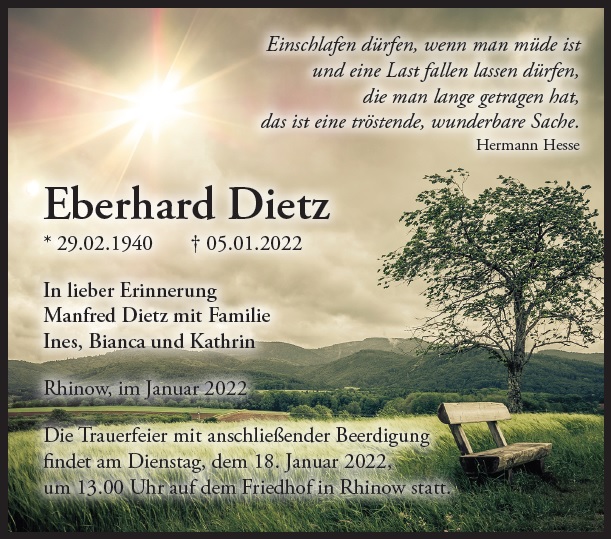Eberhard Dietz