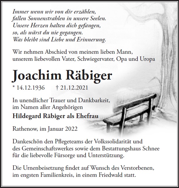Joachim Räbiger