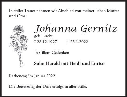 Johanna Gernitz