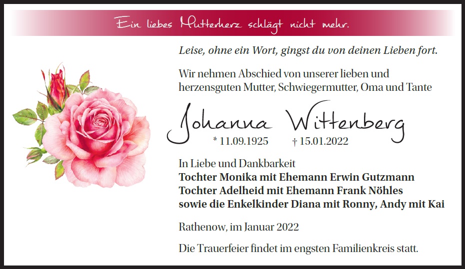 Johanna Wittenberg