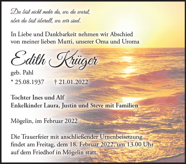 Edith Krüger