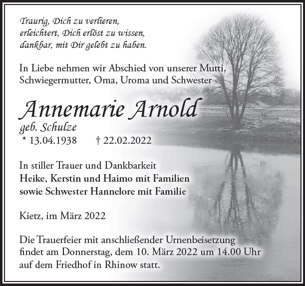 Annemarie Arnold