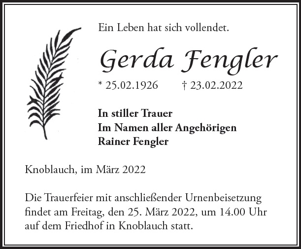 Gerda Fengler