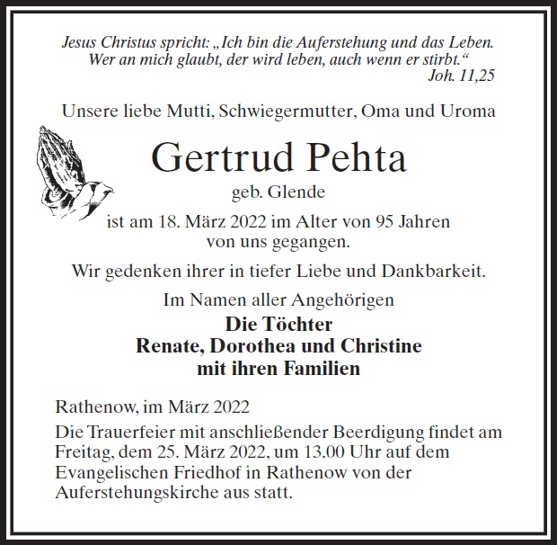 Gertrud Pehta