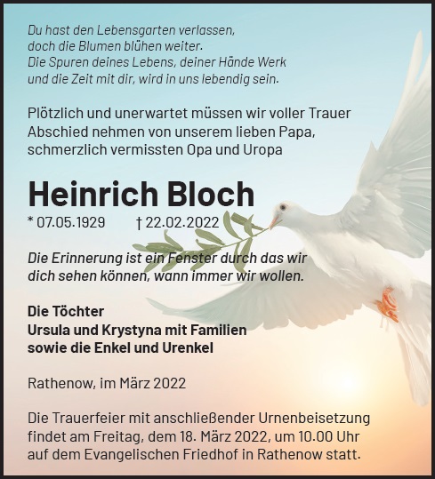 Heinrich Bloch