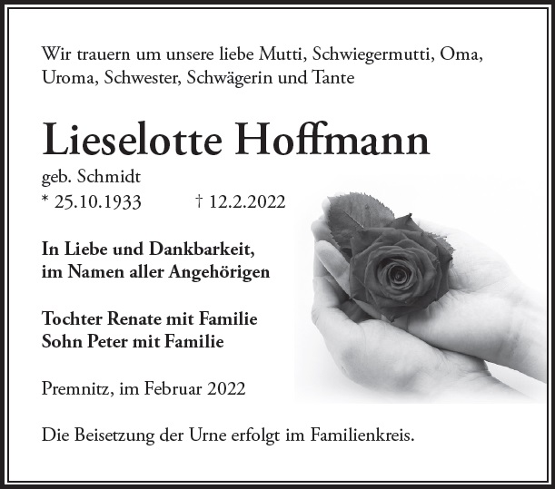 Lieselotte Hoffmann