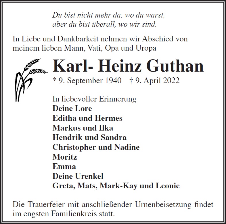 Karl-Heinz Guthan