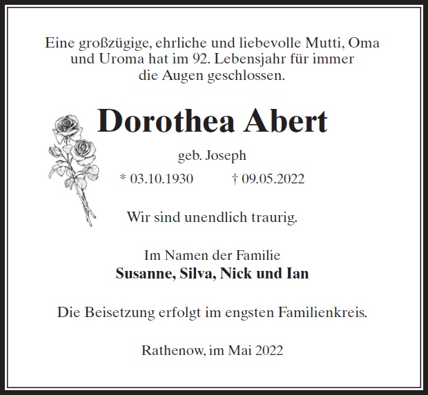 Dorothea Abert