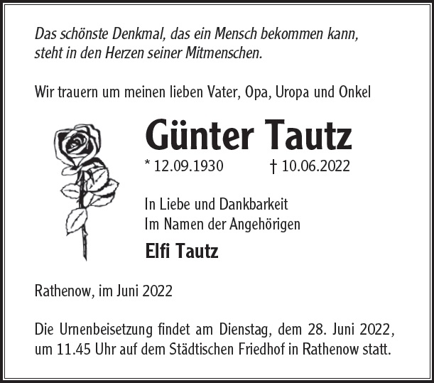 Günter Tautz