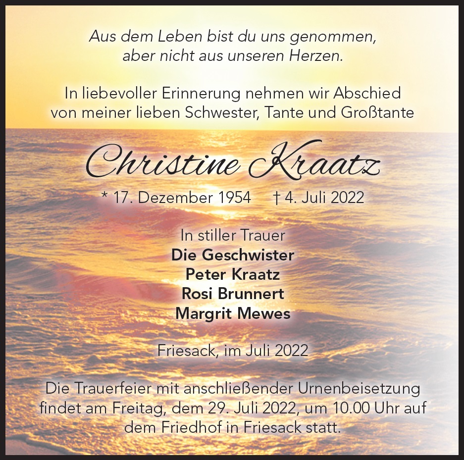 Christine Kraatz