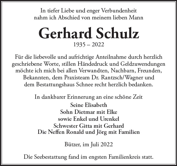 Gerhard Schulz