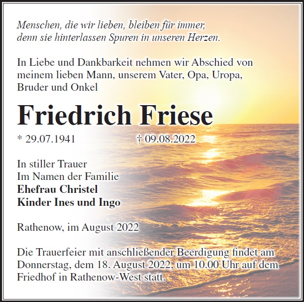 Friedrich Friese